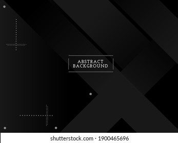 Dark geometric abstract modern elegant decorative pattern background