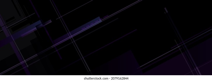 Dark Geometric Background: Abstract banner