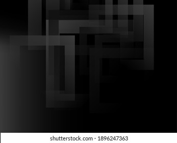 Dark geometric black abstract background elegant design pattern 