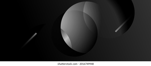 Dark geometric black abstract background elegent design pattern vector