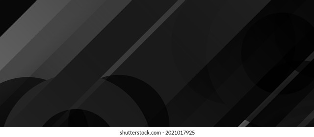 Dark geometric black abstract background elegent design pattern vector