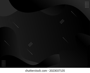 Vector de patrón de diseño elegante de fondo abstracto geométrico oscuro