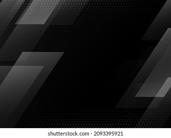 Dark geometric black abstract background elegant design pattern 