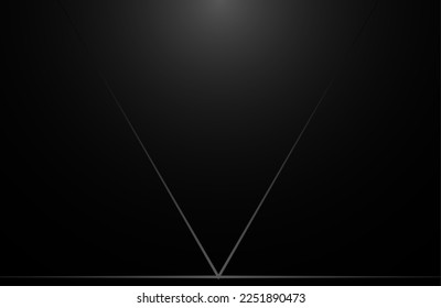 Dark geometric black abstract background elegant decorative design pattern vector