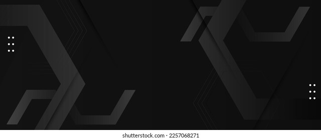 Fondo abstracto geométrico oscuro fondo abstracto elegante diseño decorativo vectorial