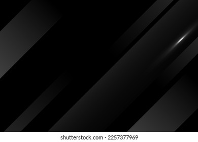 Dark geometric black abstract background elegant decorative design pattern vector