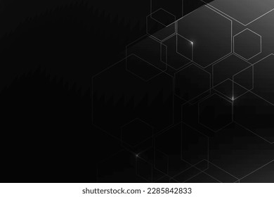Fondo abstracto geométrico oscuro fondo abstracto elegante diseño decorativo vectorial