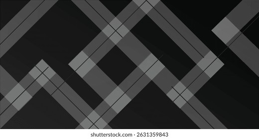 Dark geometric black abstract background elegent design pattern vector EPS 10