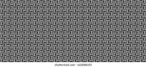 Dark Geometric grid background Modern dark abstract vector texture