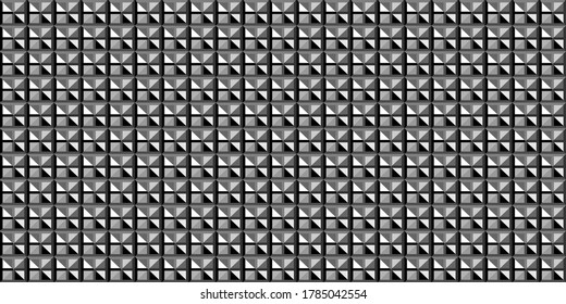 Dark Geometric grid background Modern dark abstract vector texture