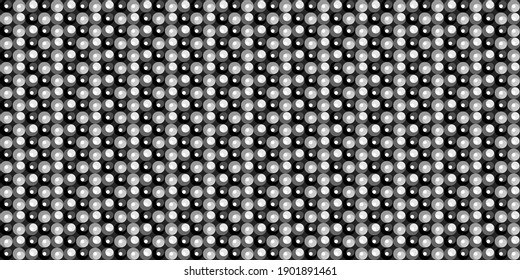 Dark Geometric grid background. Modern abstract vector texture.
