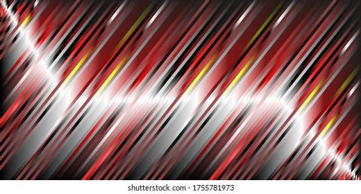 Borde de líneas diagonales de cuadrícula geométrica oscuro. Textura vectorial abstracta oscura moderna