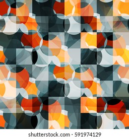 dark geometric objects beautiful pattern