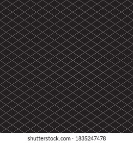 Dunkles geometrisches Muster der gekreuzten Diagonalen.