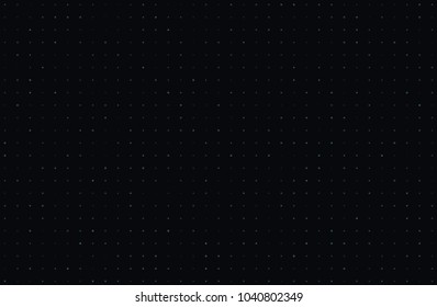 Dark geometric pattern with small squares. Abstract lights from the Windows. Night city. Design element for web banners, posters, cards, wallpapers, backdrops, panels Vector illustration