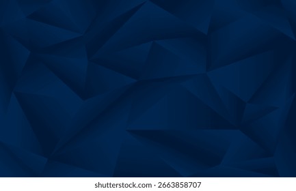 Fondo de polígono geométrico oscuro con tonos degradados, perfecto para diseños modernos y tecnológicos