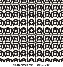 It's a dark geometric texture with stars