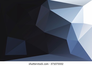 Dark geometrical vector background