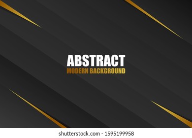 Dark Gold Abstract Modern Background