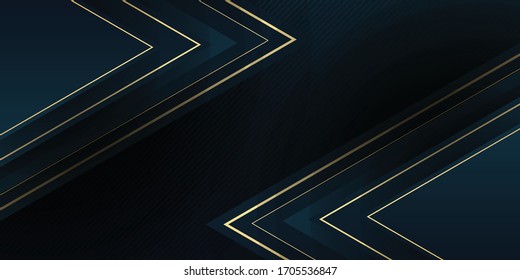 Dark gold black neutral abstract background for presentation design
