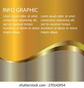 dark gold Light Abstract Technology background for computer graphic website internet. text box. Brochure. card. wave. label. banner. curve. silver
