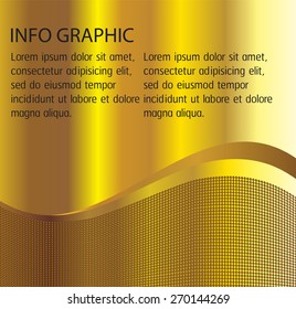 dark gold Light Abstract Technology background for computer graphic website internet. text box. Brochure. card. wave. label. banner. curve.