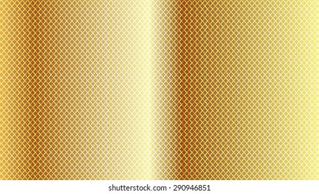 dark gold metal background net pattern texture. steel board for text and message design Grid table. metal texture. net.