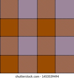 Dark Gold,Purple and Black Tartan Plaid Scottish Seamless Pattern. Texture from tartan, plaid, tablecloths, shirts, clothes, dresses, bedding, blankets and other textile.