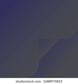 Dark Gradient Abstract Background with Curved Shapes and Diagonal Lines blue