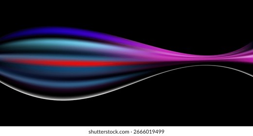 "Dark gradient abstract background with smooth diagonal light streaks, perfect for modern design, technology themes, and elegant presentations.