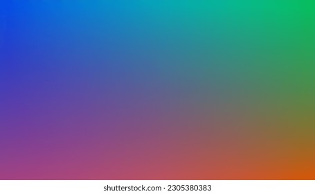Dark gradient background, mixed colorful blue green purple orange  neon light wallpaper.