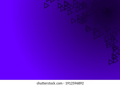 Dark gradient background with small triangle on top corner. design suitable for cover, web, card, business, poster, etc.