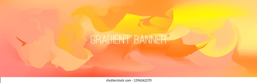 Dark gradient banner. Stylish presentation template. You can use it also as flyer, brochure, corporate report, marketing, annual report, banner or as simple banner for social networks.