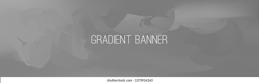 Dark gradient banner. Stylish presentation template. You can use it also as flyer, brochure, corporate report, marketing, annual report, banner or as simple banner for social networks.