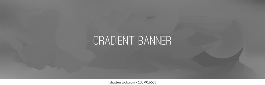 Dark gradient banner. Stylish presentation template. You can use it also as flyer, brochure, corporate report, marketing, annual report, banner or as simple banner for social networks.