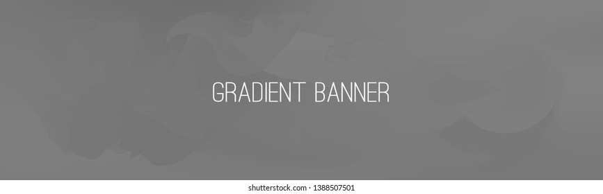 Dark gradient banner. Stylish presentation template. You can use it also as flyer, brochure, corporate report, marketing, annual report, banner or as simple banner for social networks.