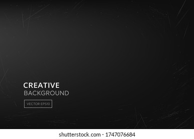 Dark gradient black background with scratches