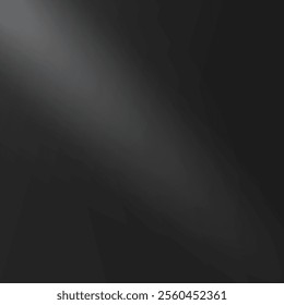 Dark gradient color background. Abstract black background. Banner for advertise product on website. Space for text. Vector illustration.