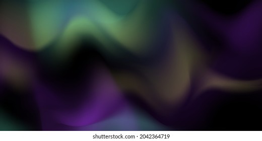 Dark gradient. Multi-colored smoke effect. Northern Lights. Unusual abstract background. Wallpaper or cover