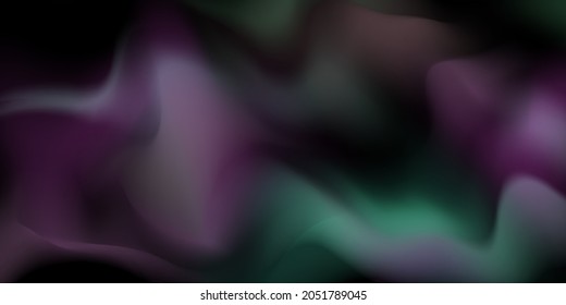 Gradiente oscuro. Efecto de humo multicolor. Luces boreales. Fondo abstracto inusual. Papel de escritorio o cubierta