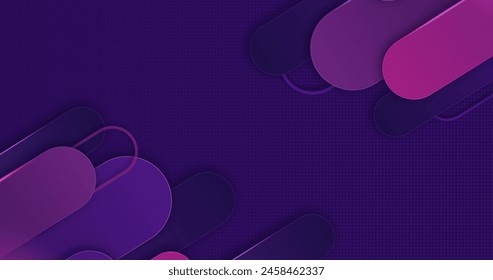 Degradado oscuro color violeta tonos fondo Vector diseño en eps 10