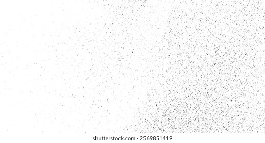  Dark grainy texture on white background. Dust overlay textured. Grain noise particles. Rusted white effect. 