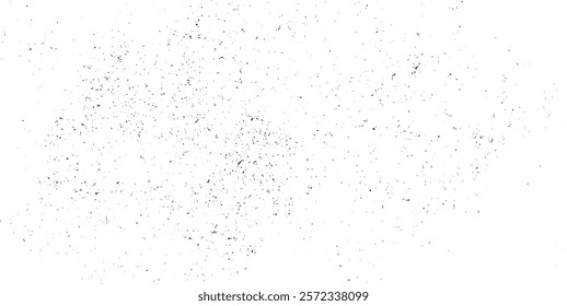 Dark grainy texture on white background .Grainy abstract texture on a white background. Design element. Vector illustration 