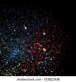 Dark Grainy texture for your personal design. Vector illustration.