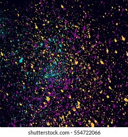 Dark Grainy texture for your personal design. Vector illustration.