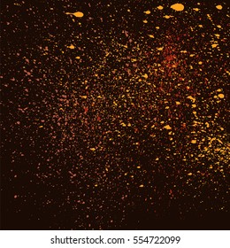 Dark Grainy texture for your personal design. Vector illustration.