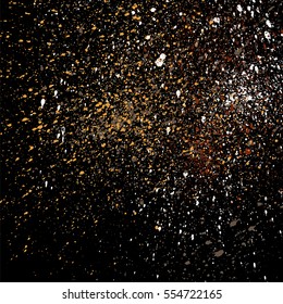 Dark Grainy texture for your personal design. Vector illustration.