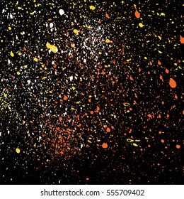 Dark Grainy texture for your personal design. Vector illustration.