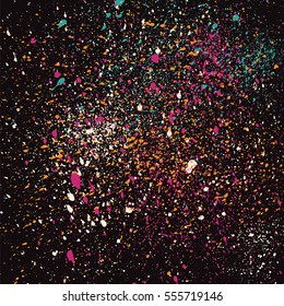 Dark Grainy texture for your personal design. Vector illustration.