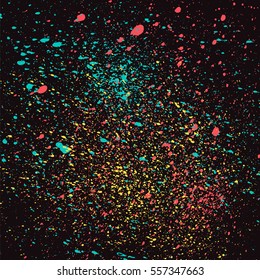 Dark Grainy texture for your personal design. Vector illustration.